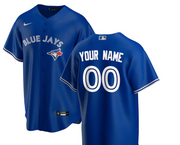 Men's Nike Toronto Blue Jays Royal Blue Customizable Replica MLB Jersey